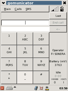 h6300/Linux with fully working phone application